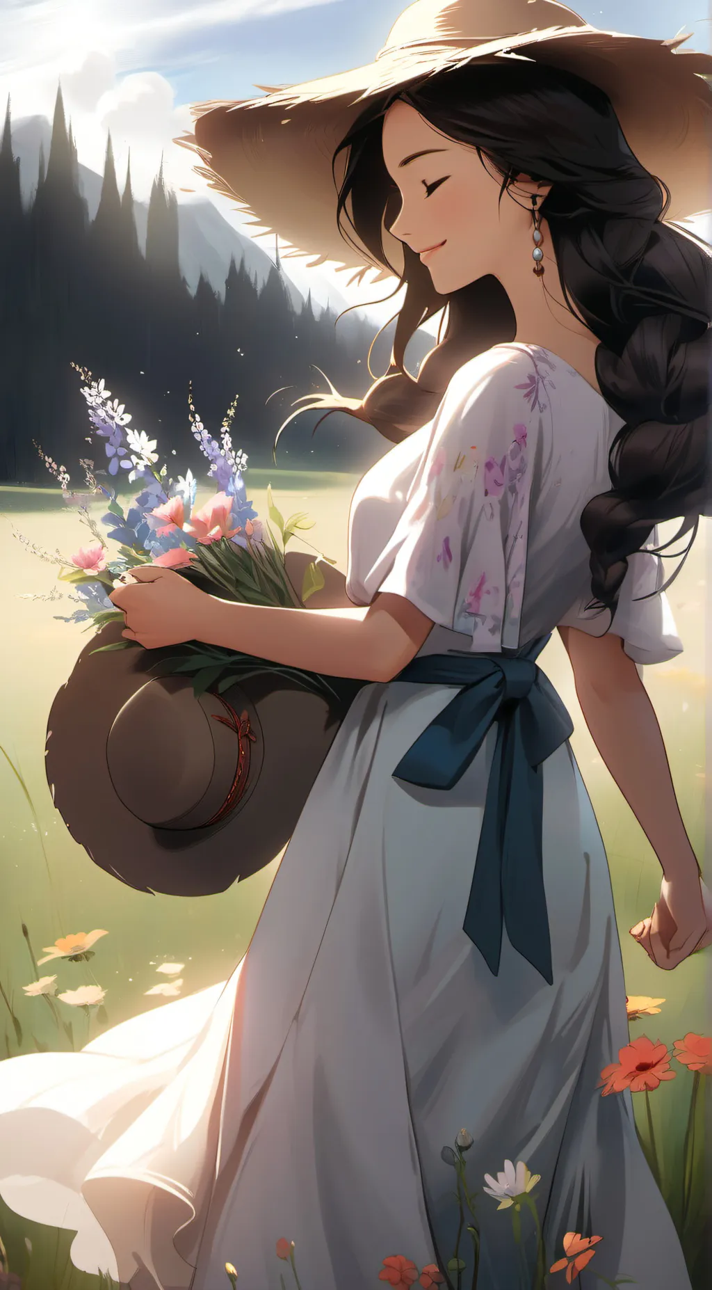 ai character: Lily background