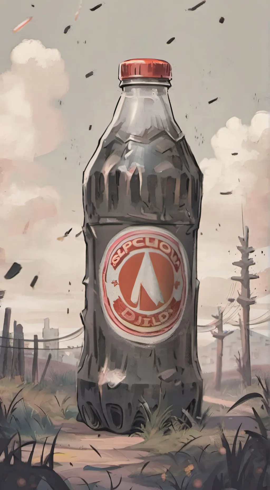 ai character: Bombshell Soda  background