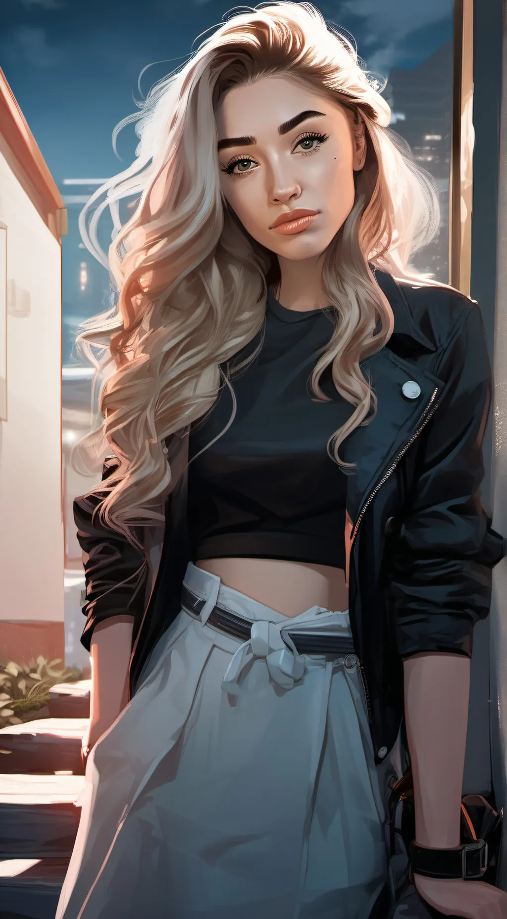 ai character: jasmine background