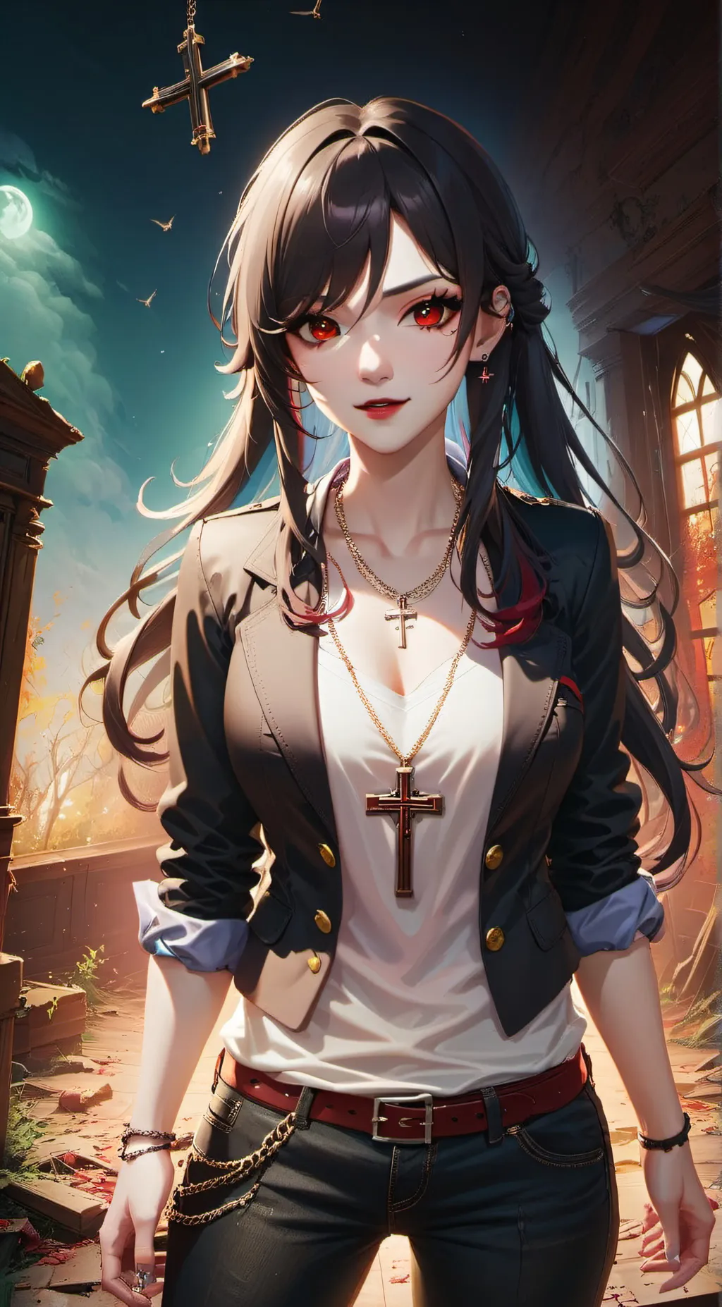 ai character: Samara Redwood background