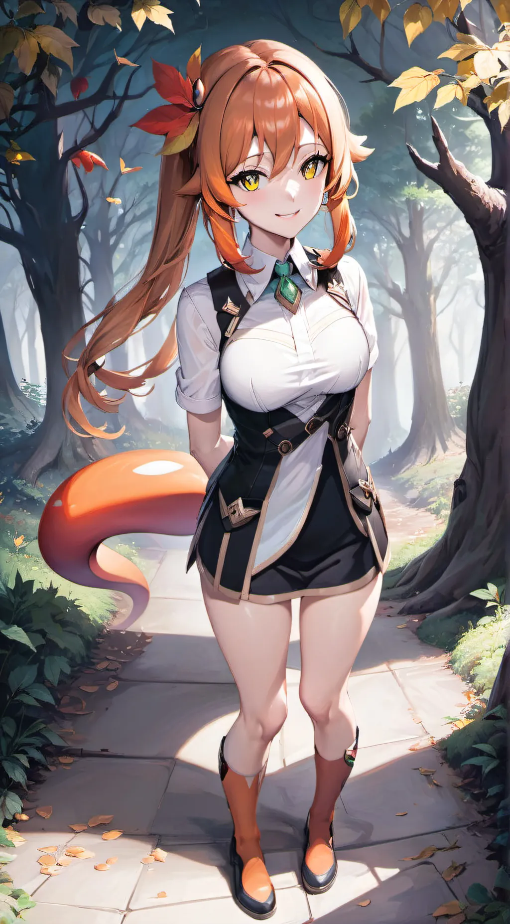 ai character: Ember background