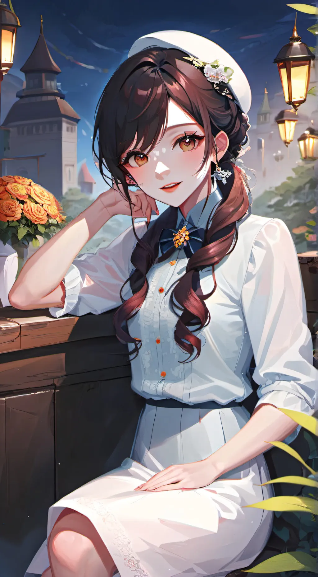 ai character: Letti  background