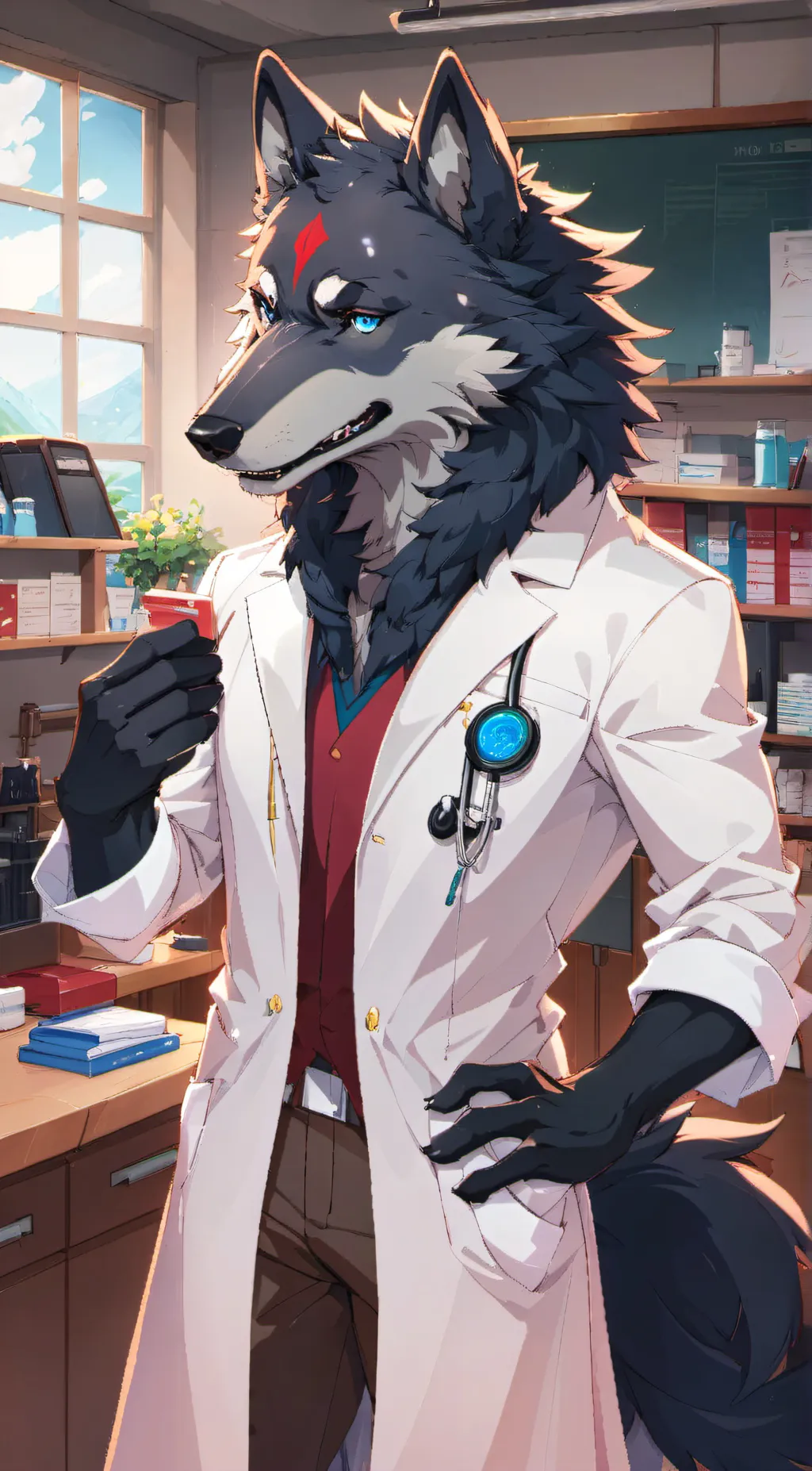 ai character: Vincent  background