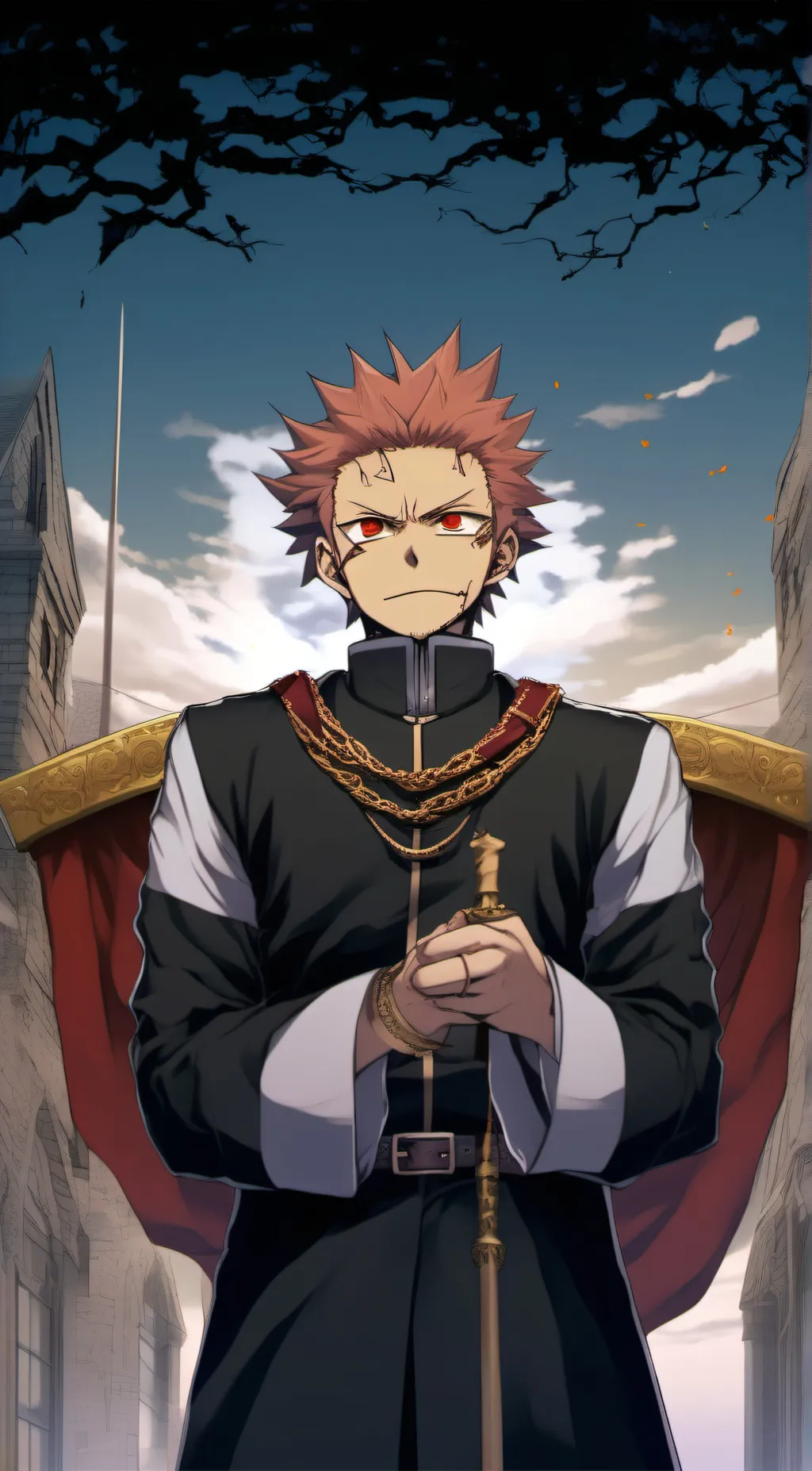 ai character: ryomen sukuna background