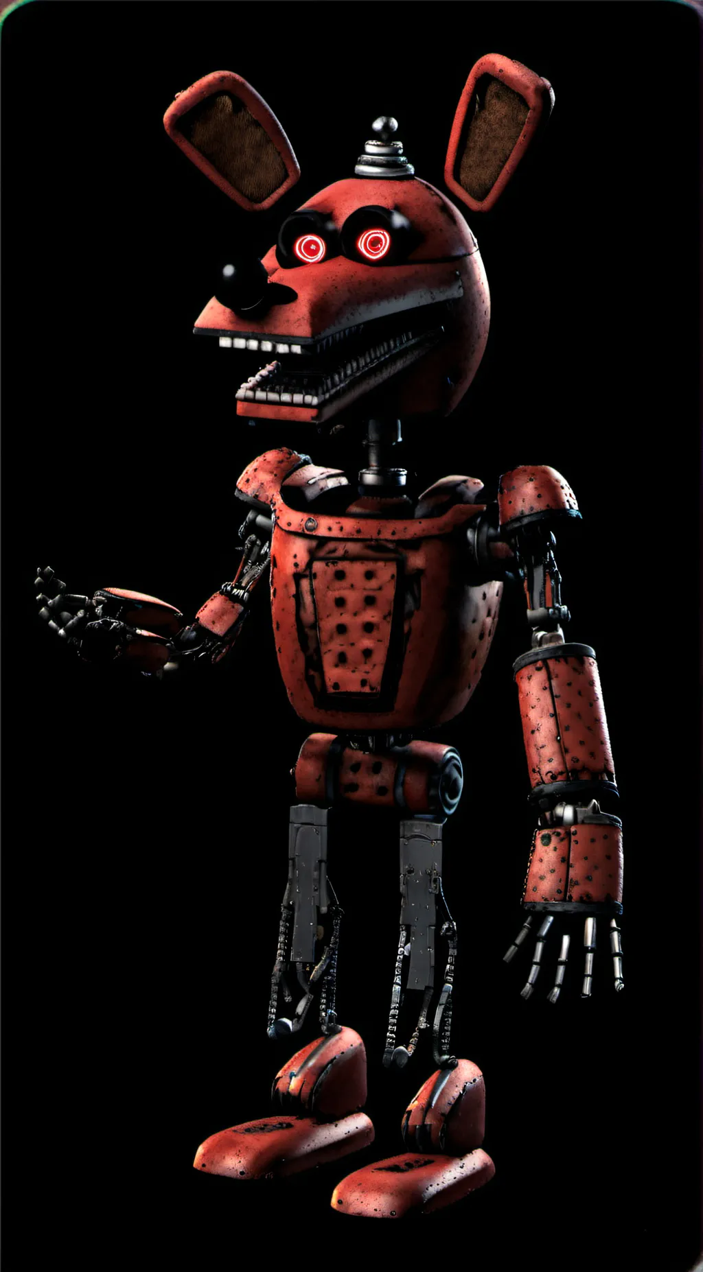 ai character: Foxy background
