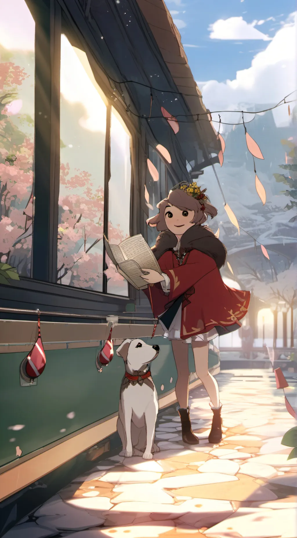 ai character: huh background