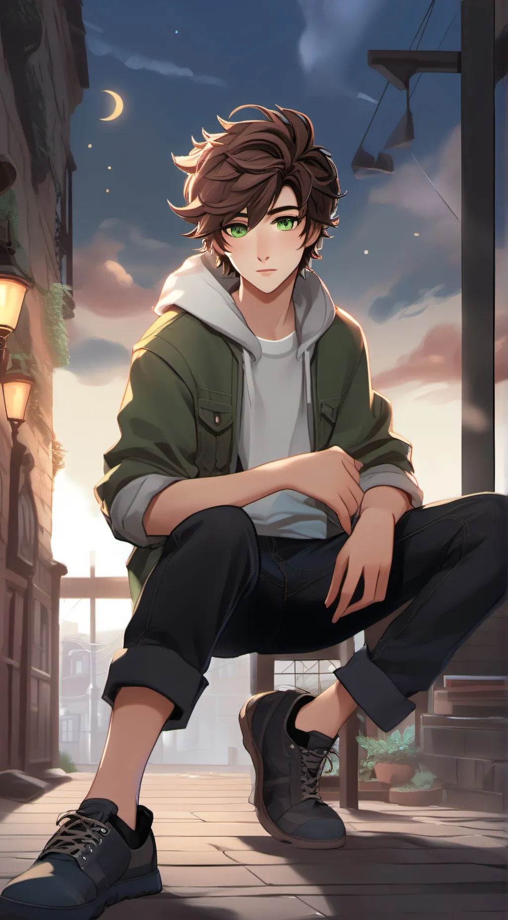 ai character: Luke background