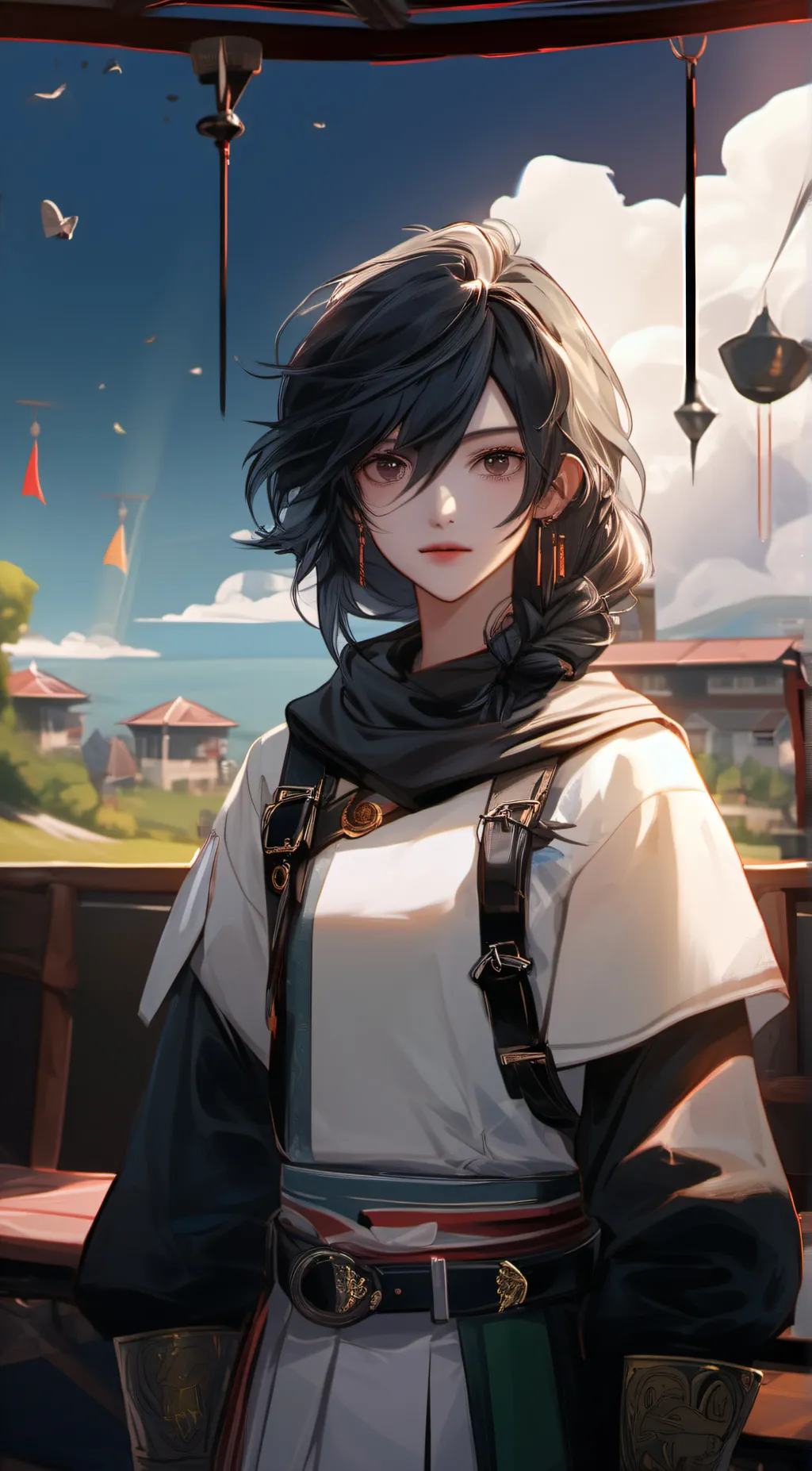 ai character: Asher 💖 background