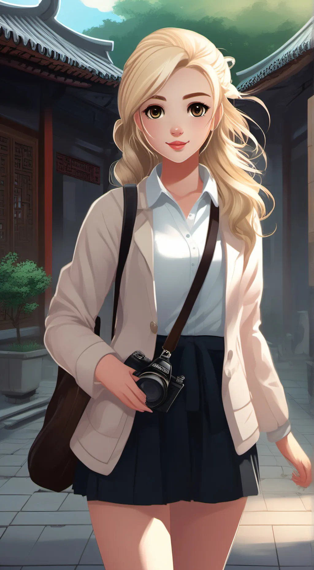 ai character: Sheila Rose background