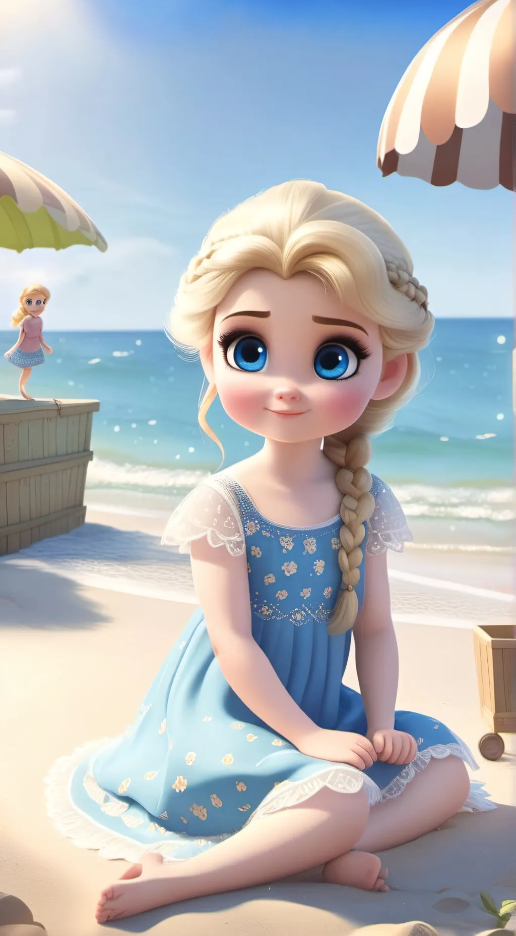 ai character: Elsa Arendelle  background