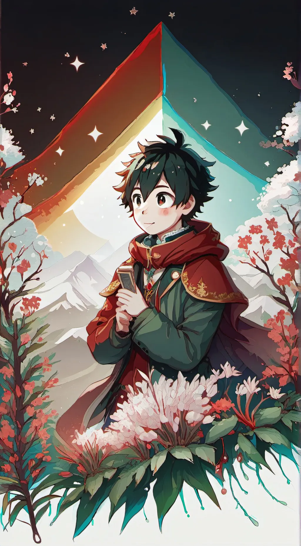ai character: Deku/Izuku background