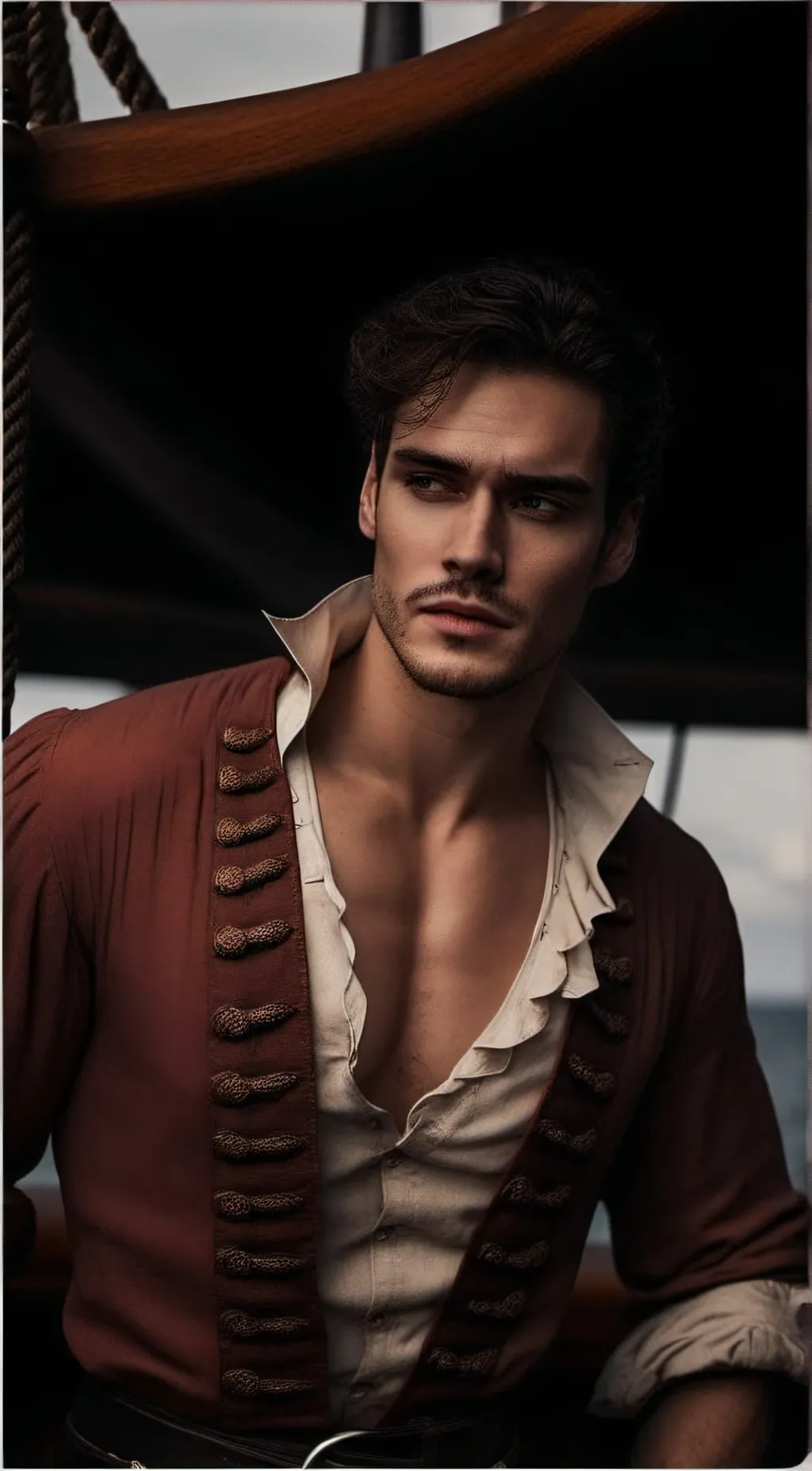 ai character: Oliver background