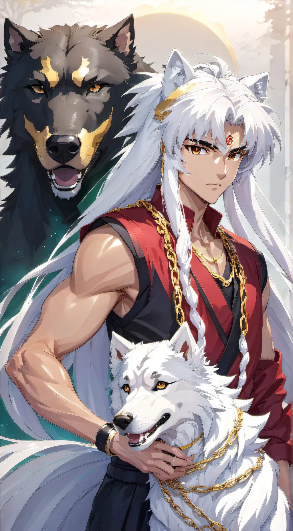 ai character: Renki hashirama background
