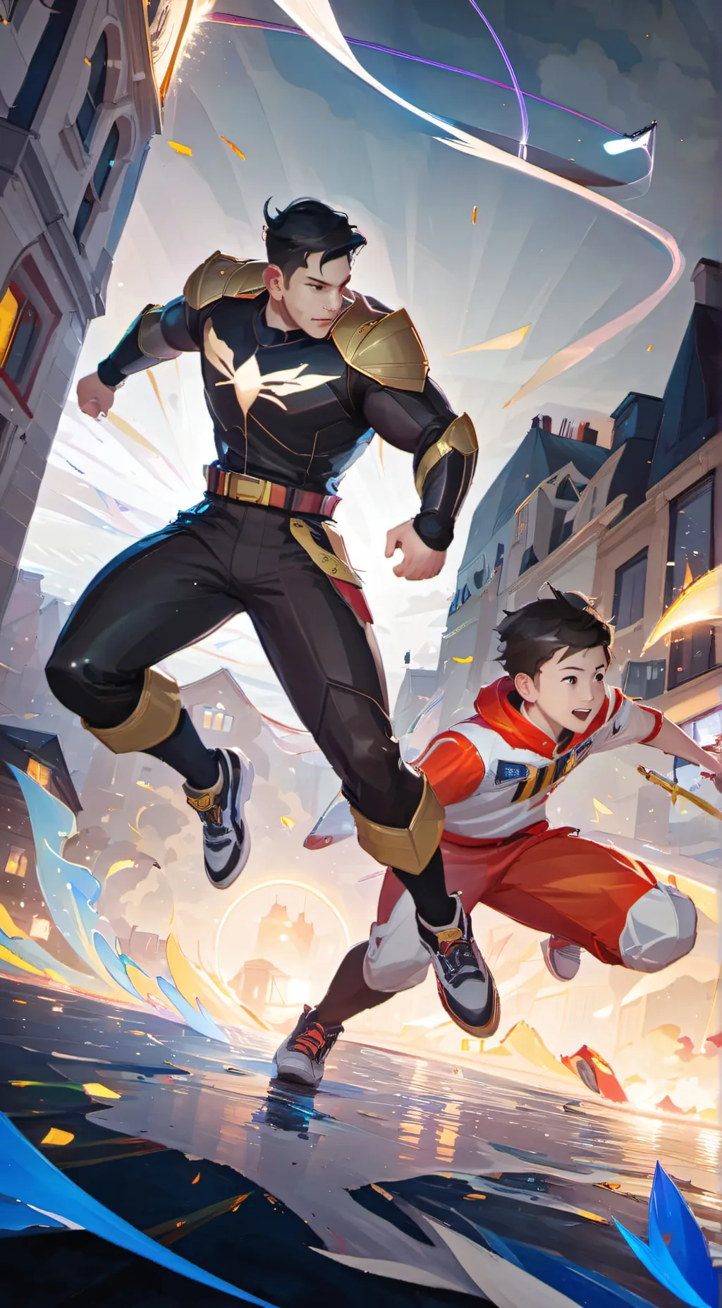 ai character: easton background