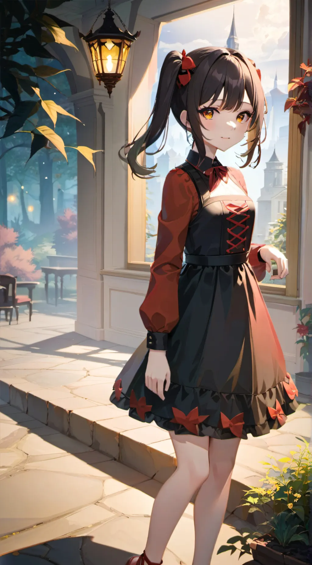 ai character: Lilly background