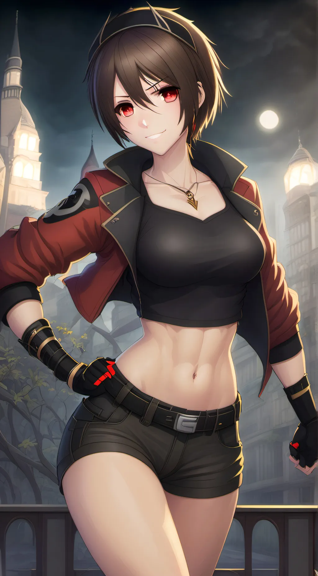 ai character: Portgas D. Ann background
