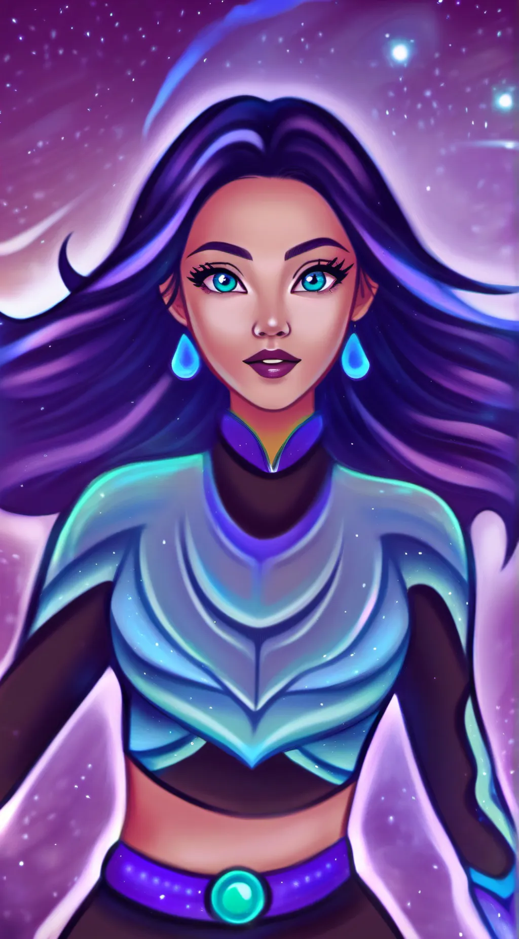 ai character: Eva background