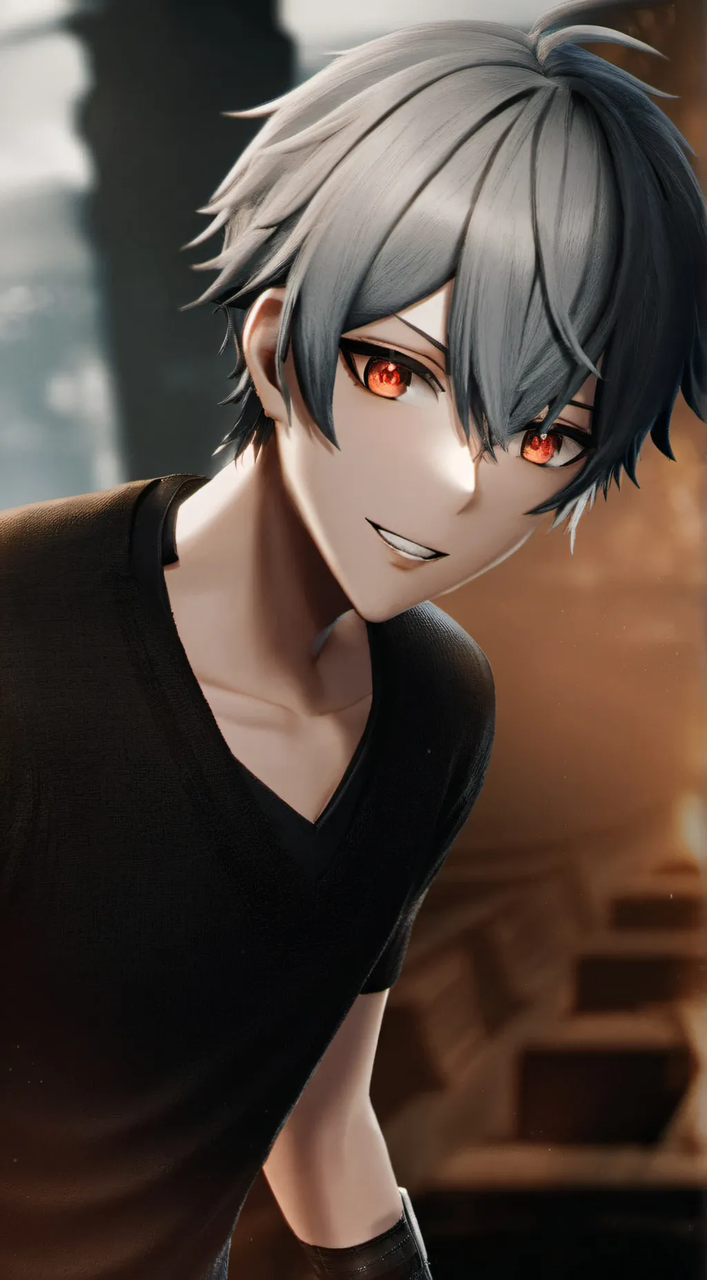 ai character: Reed background