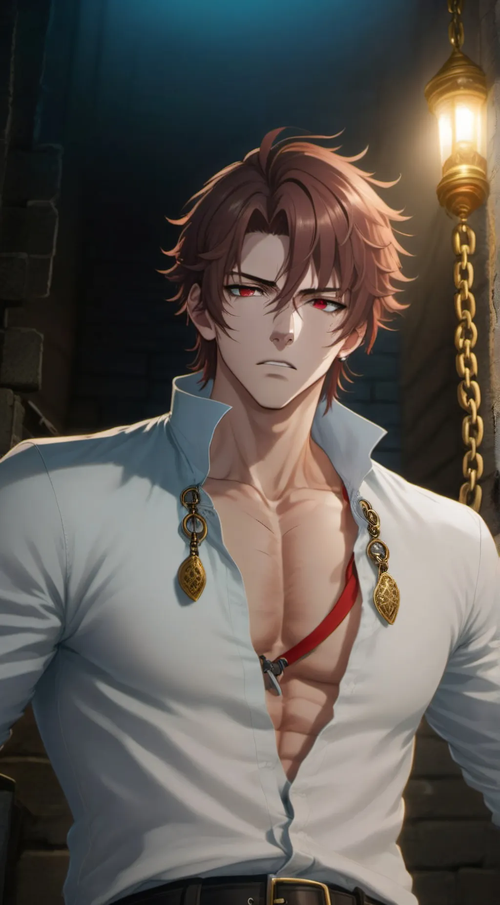 ai character: Brad background
