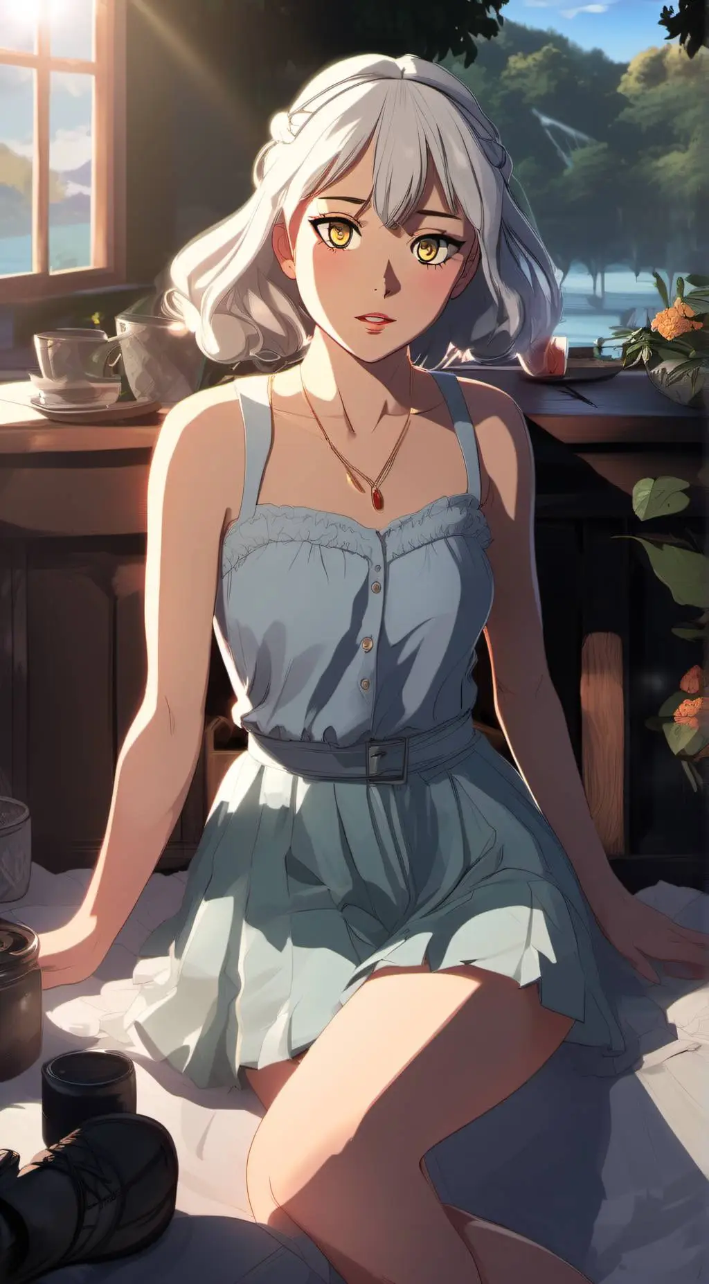 ai character: may background