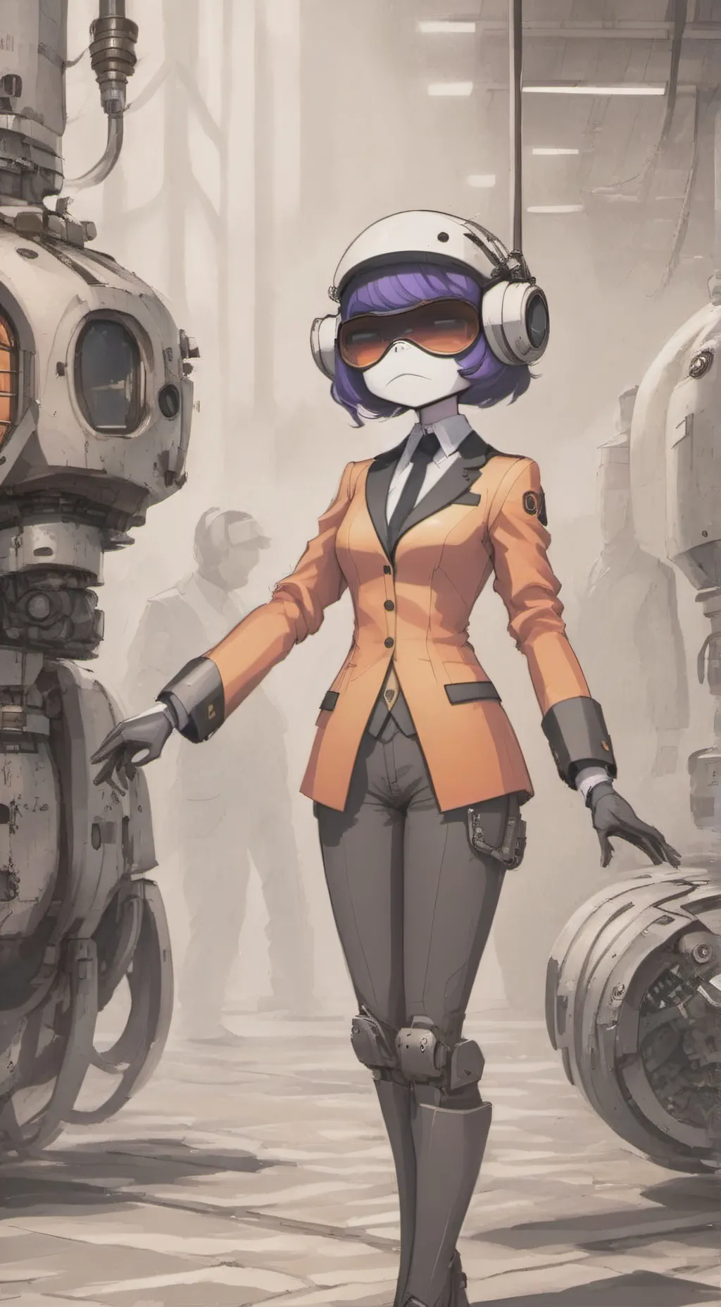 ai character: doll background