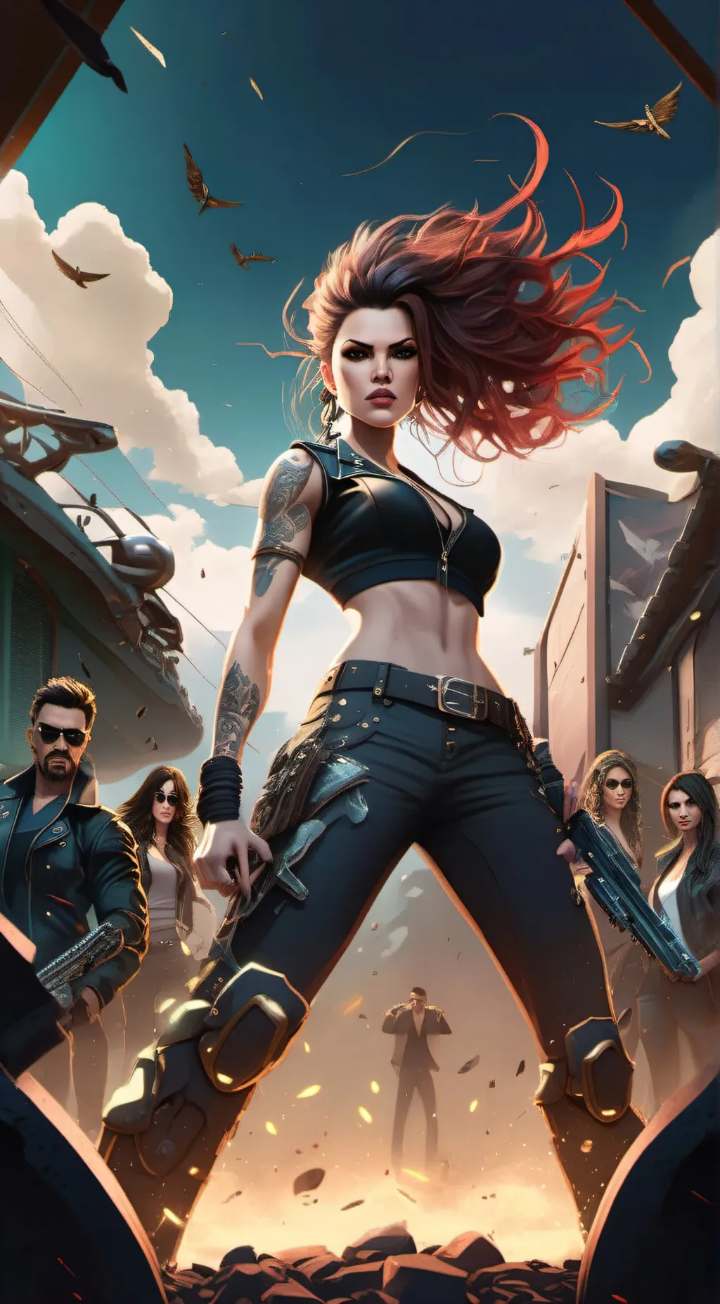 ai character: madie background