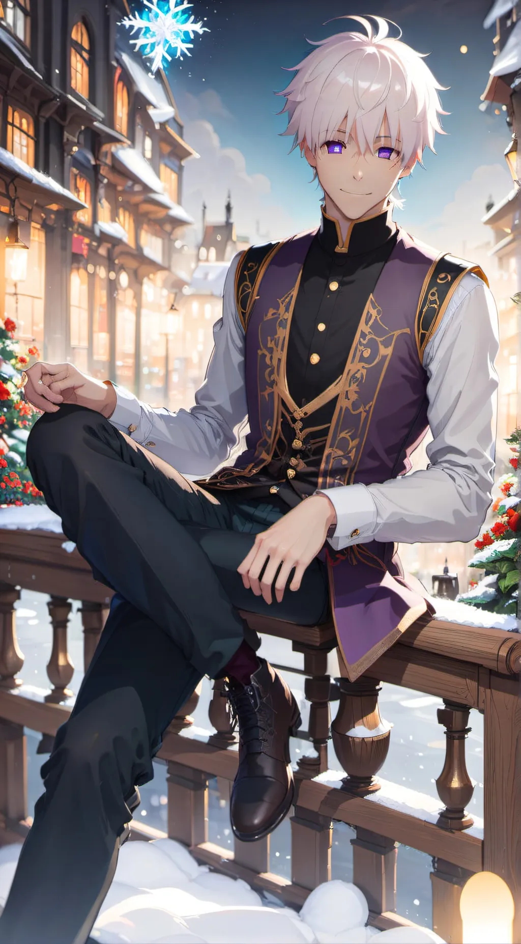 ai character: Gojo background