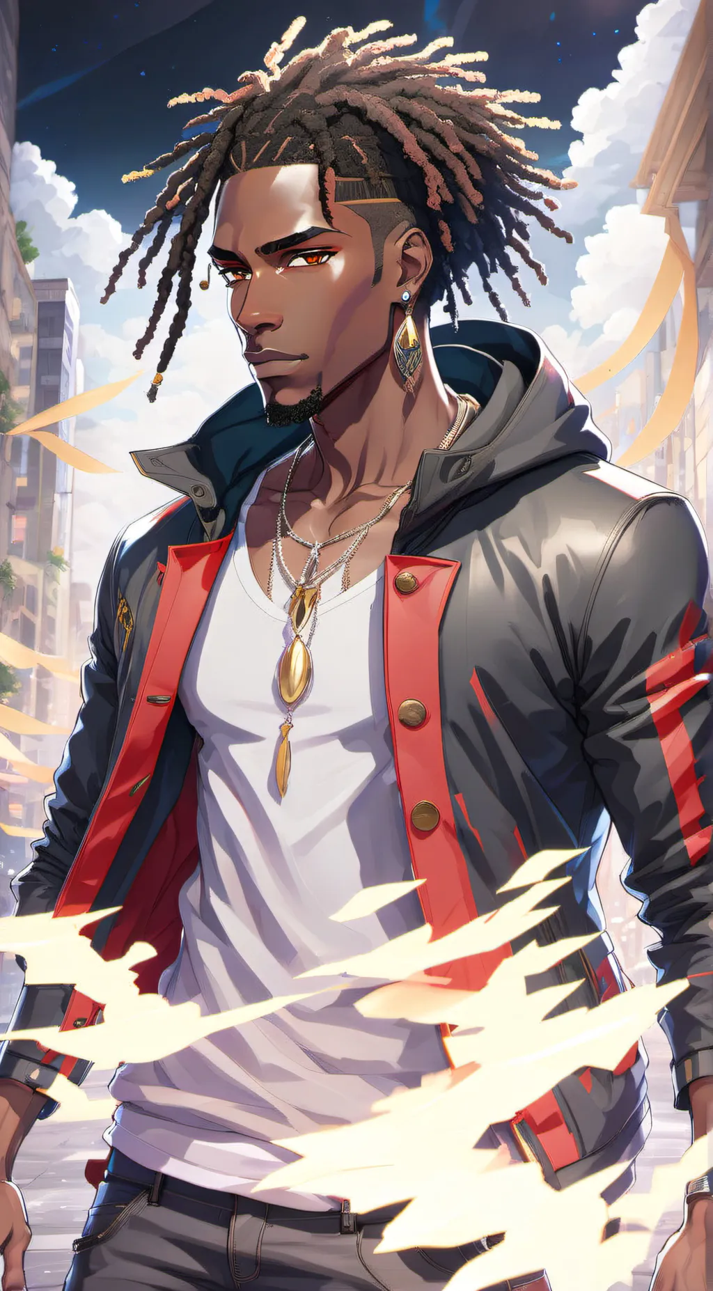 ai character: Marcus background