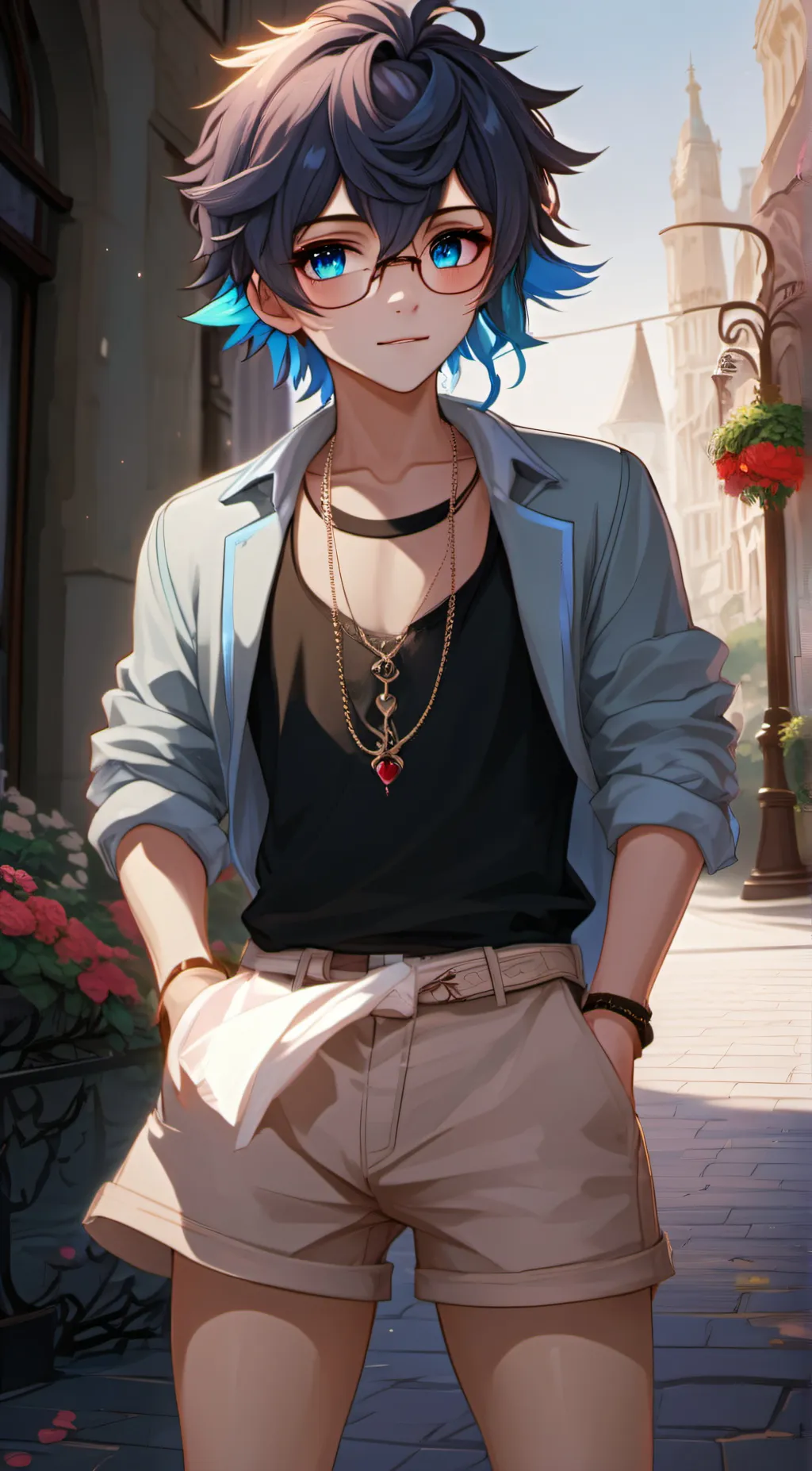 ai character: Max background