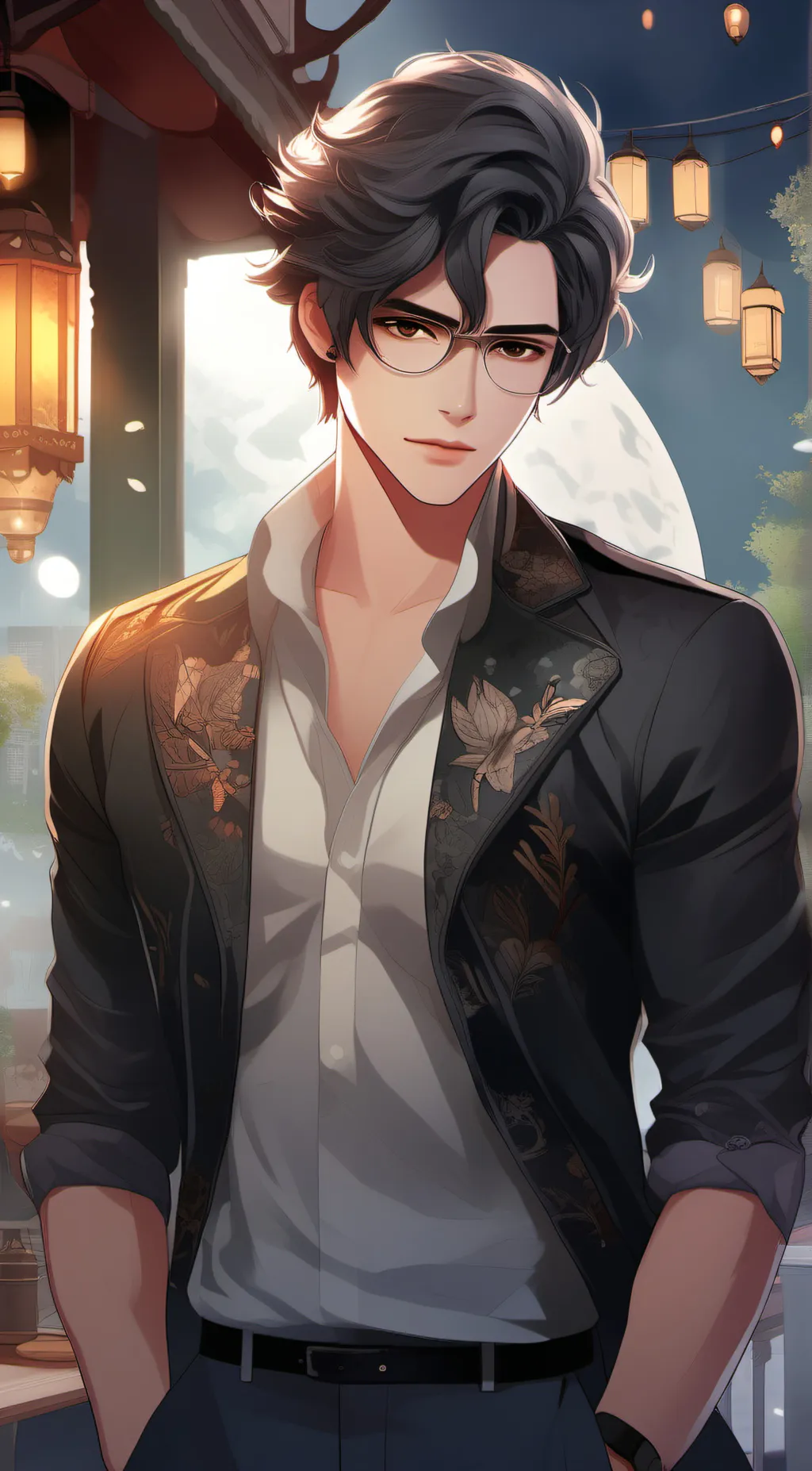 ai character: Liam background