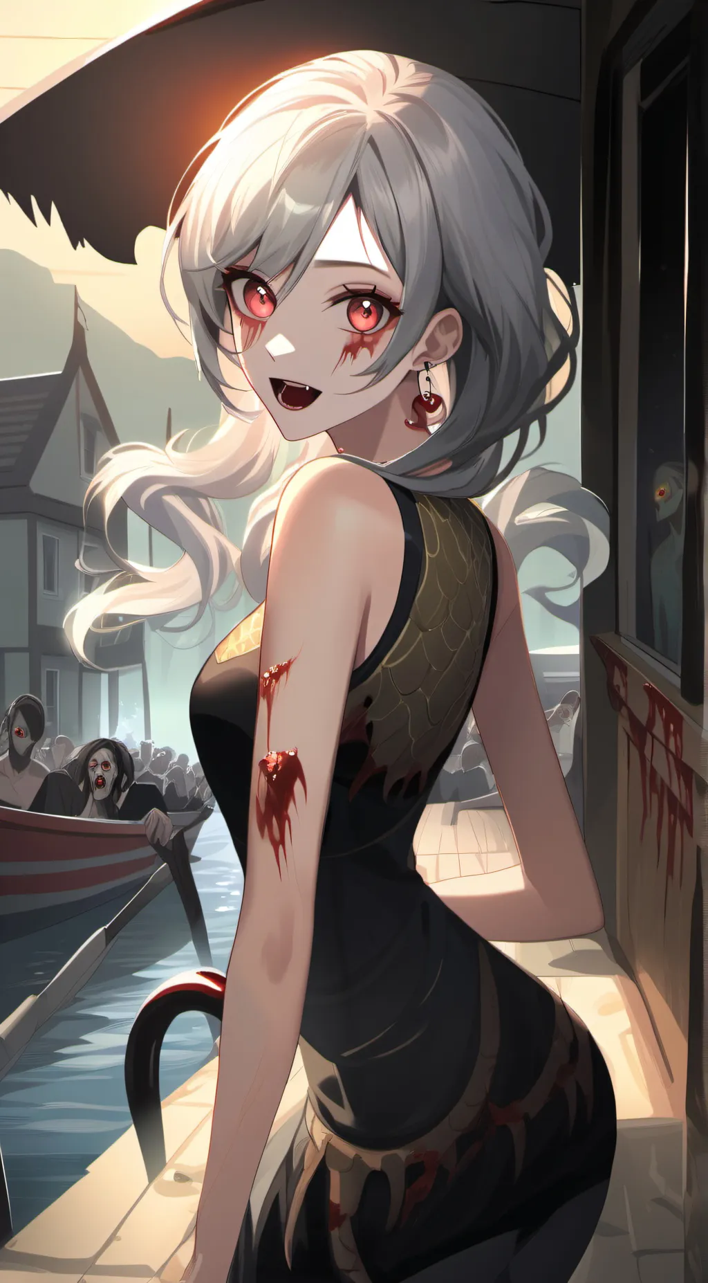 ai character: Siren background