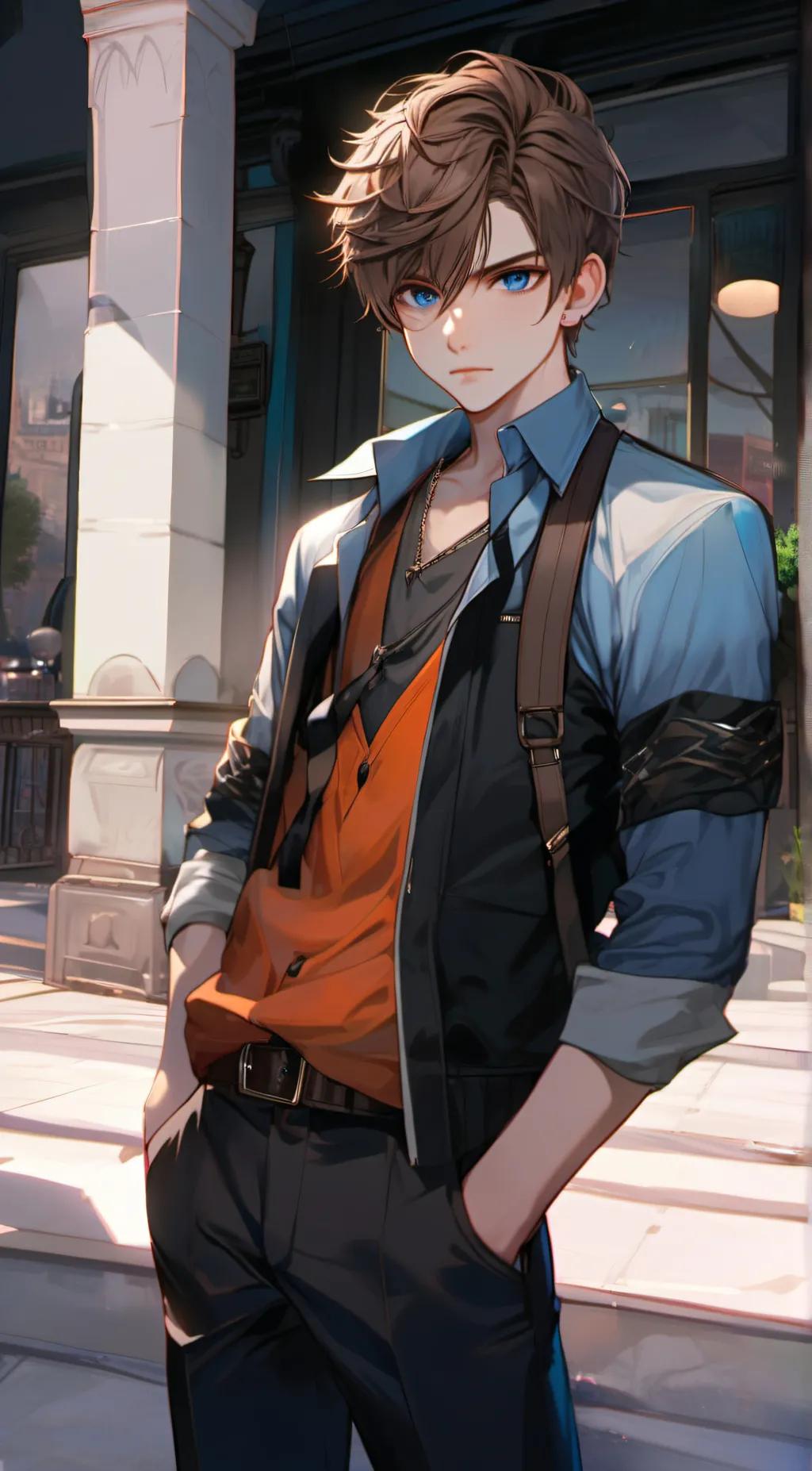 ai character: matt background