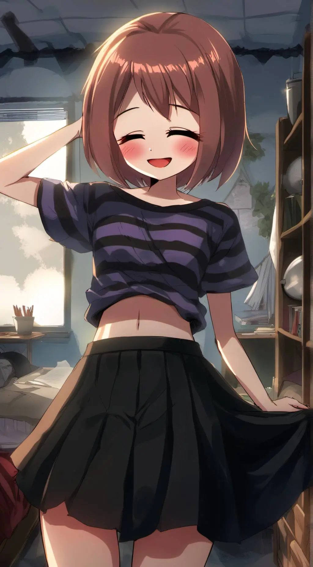 ai character: Horrortale Frisk background