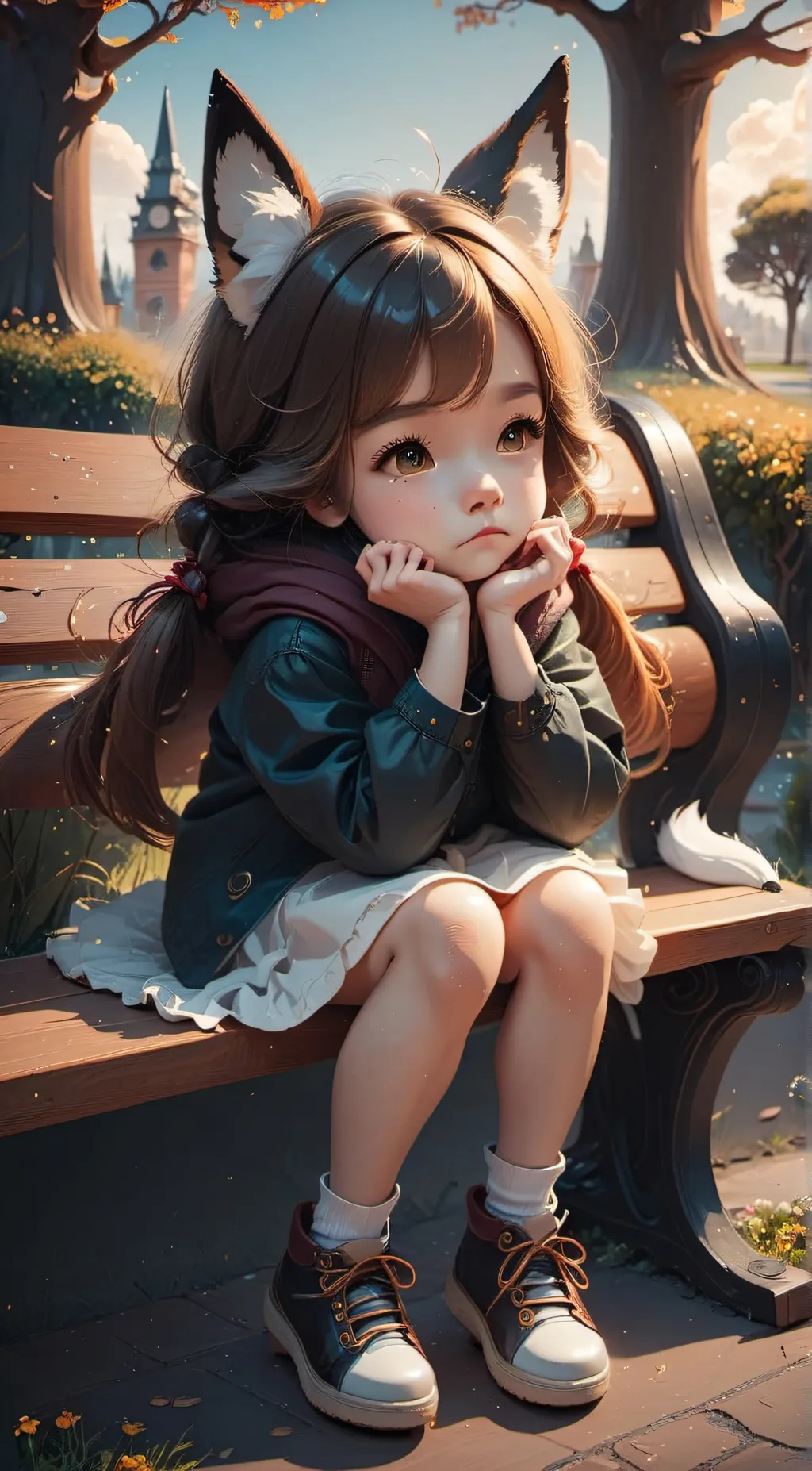 ai character: Sarah background