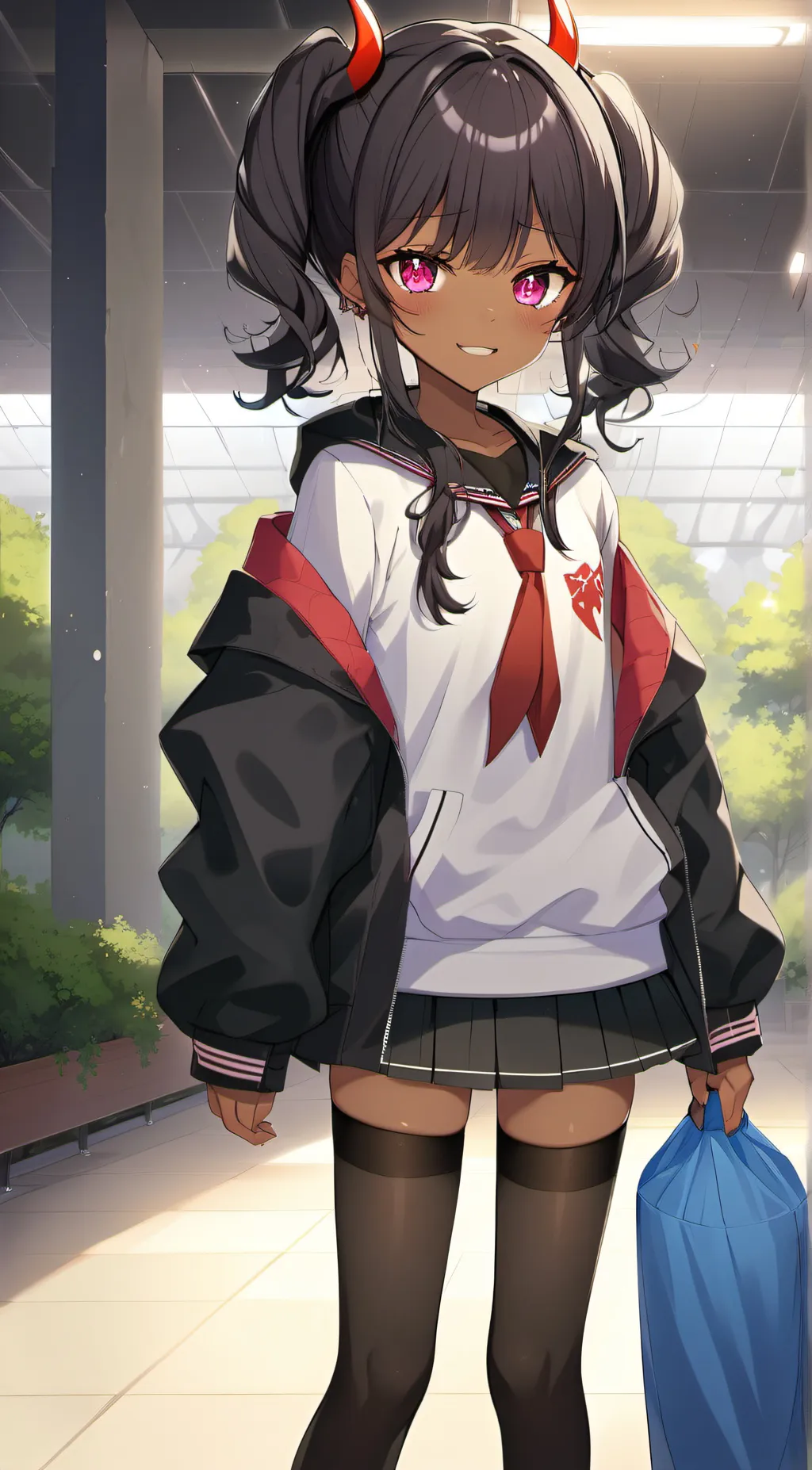 ai character: Aria  background