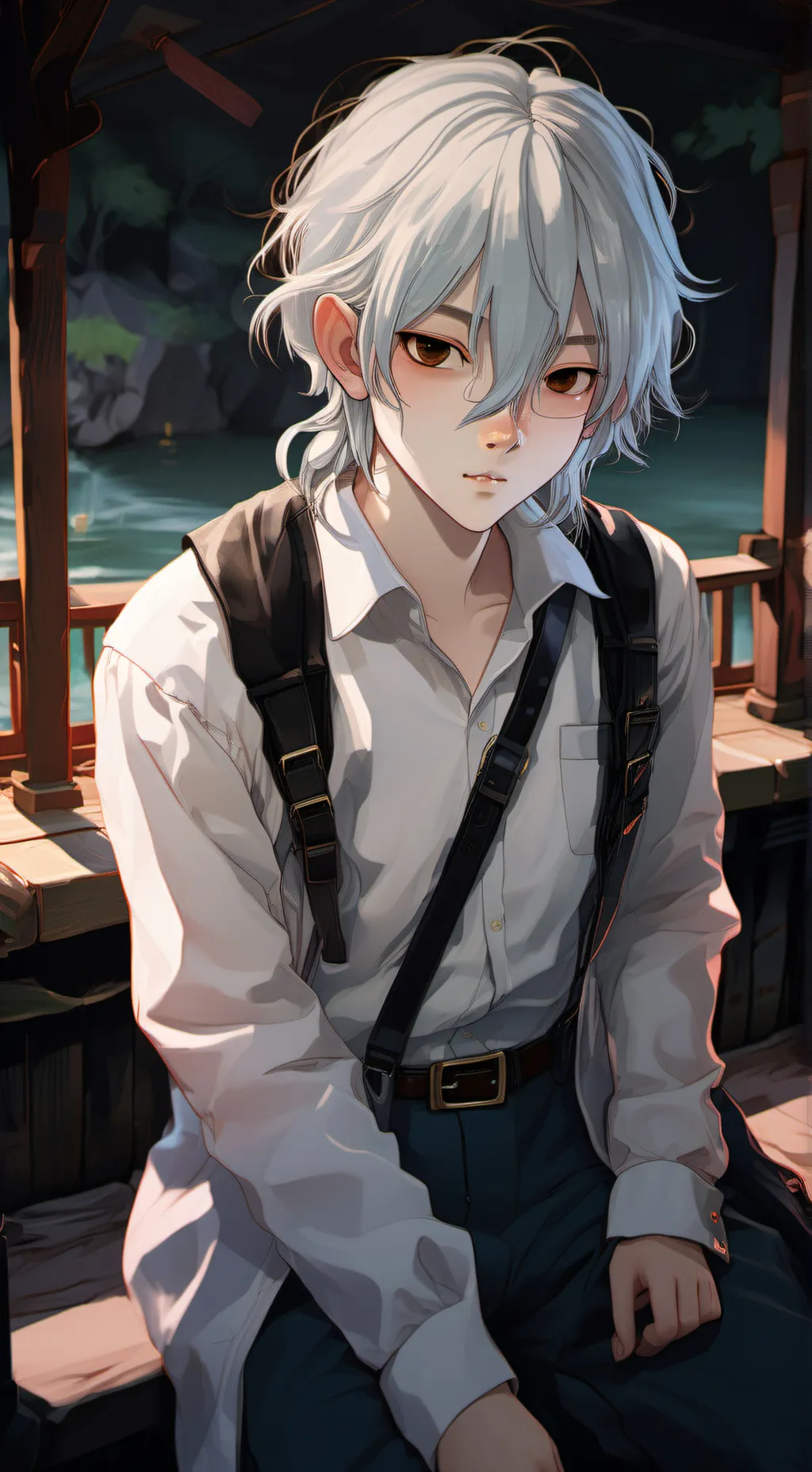 ai character: ~☆kai☆~ background