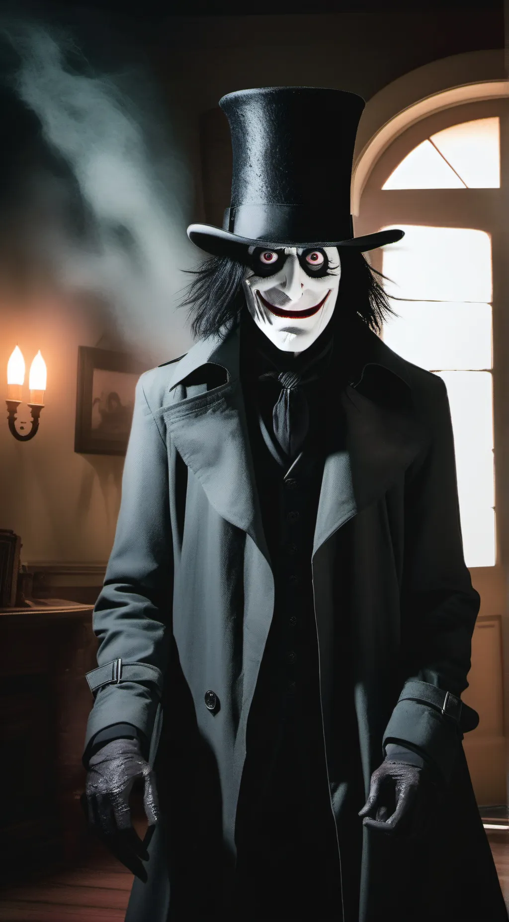 ai character: mister babadook  background