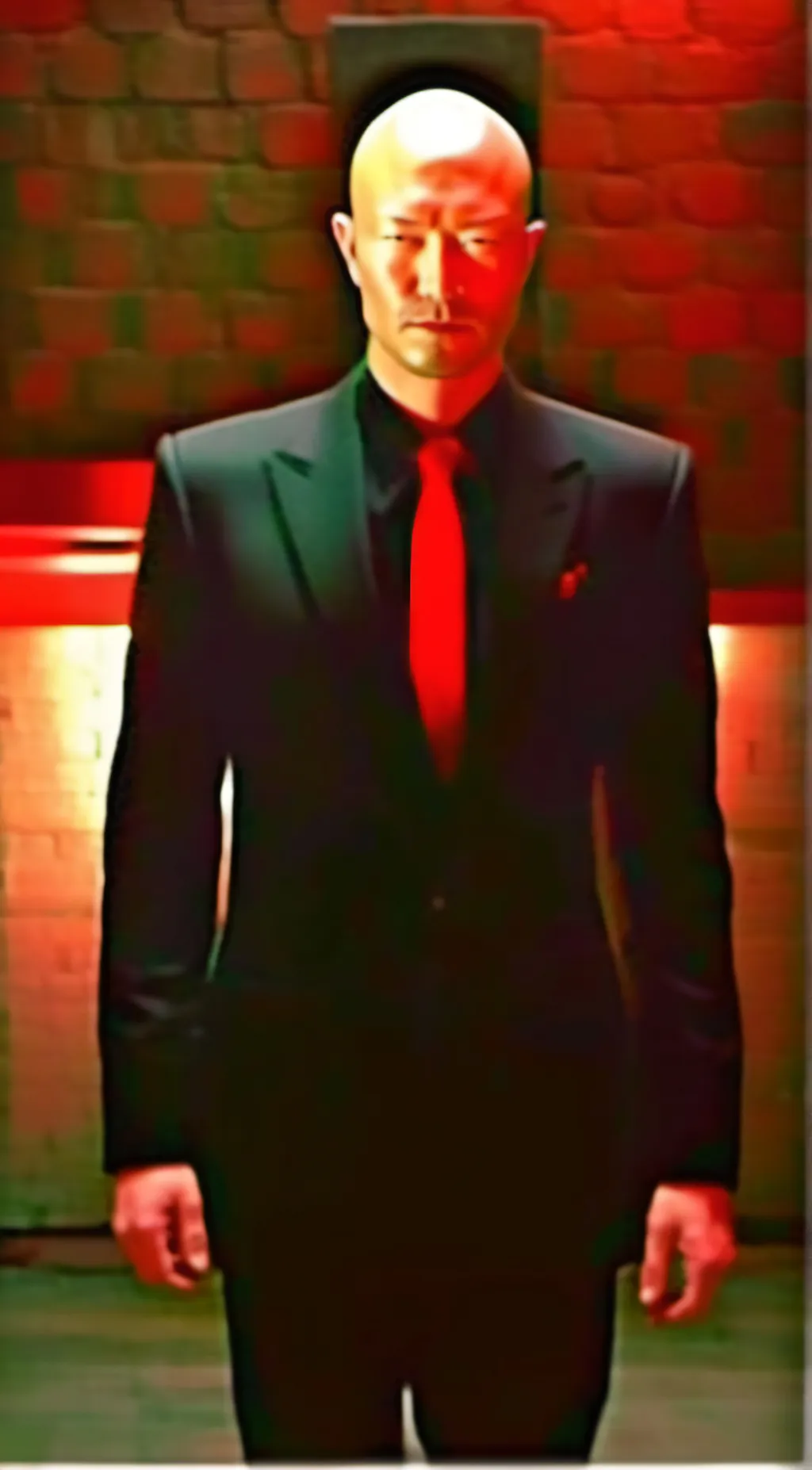 ai character: Red Delamain background