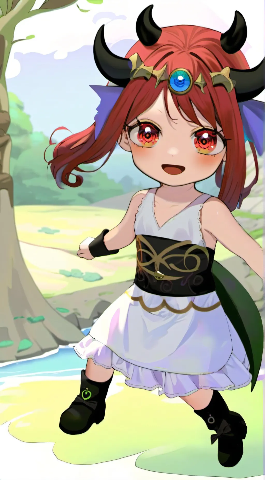 ai character: Ruby background