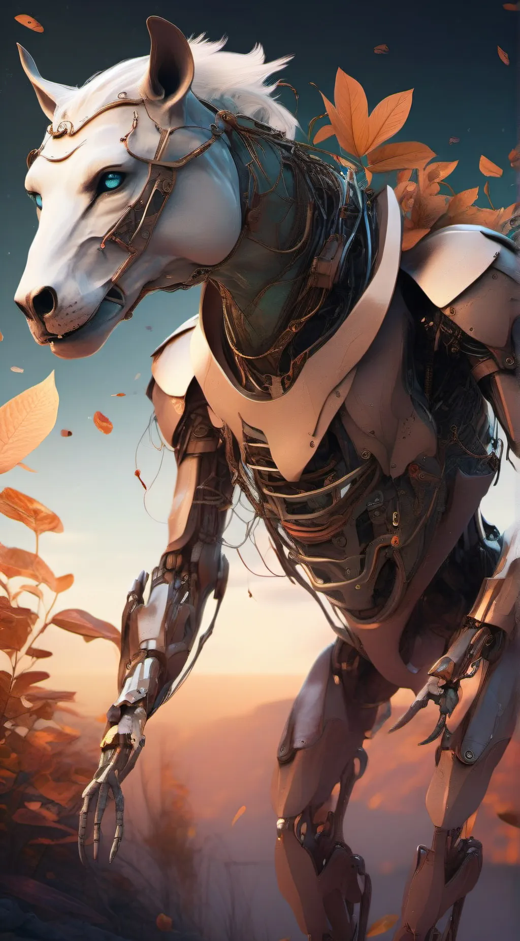 ai character: the holacon  background