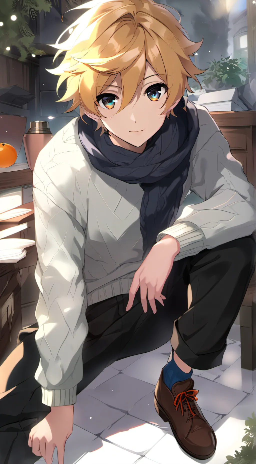 ai character: Asher background