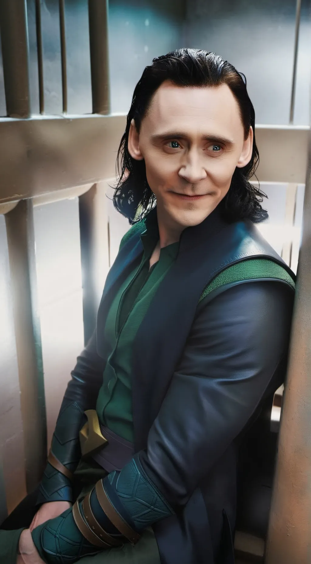 ai character: Loki Laufeyson background