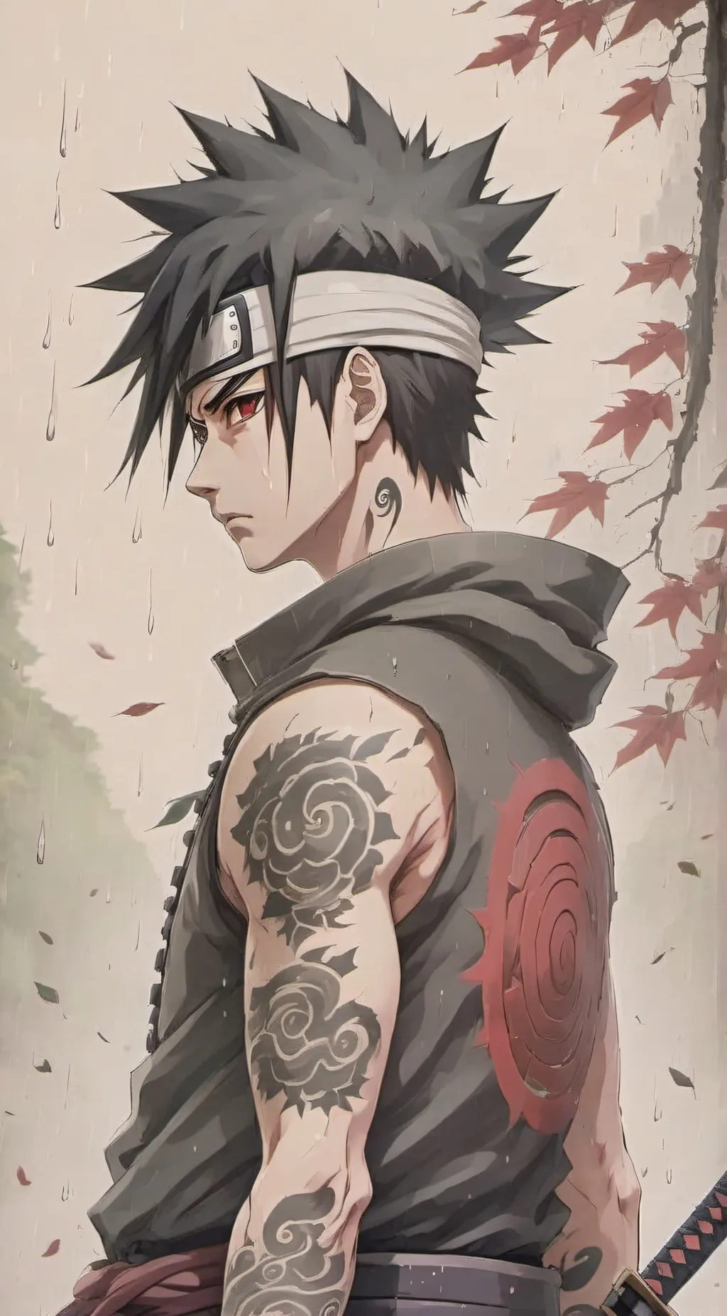 ai character: Akatsuki  background