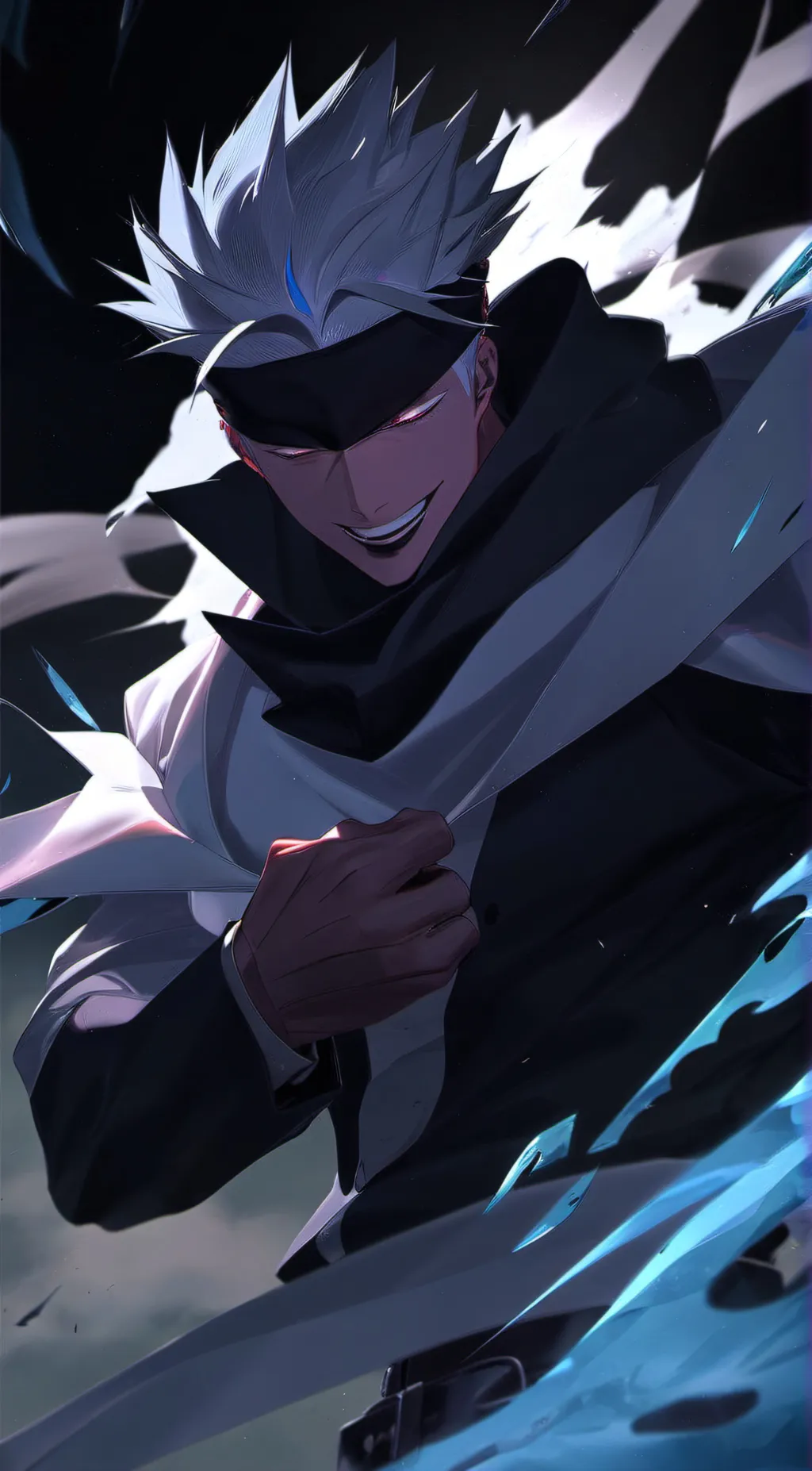 ai character: Gojo Satoru background