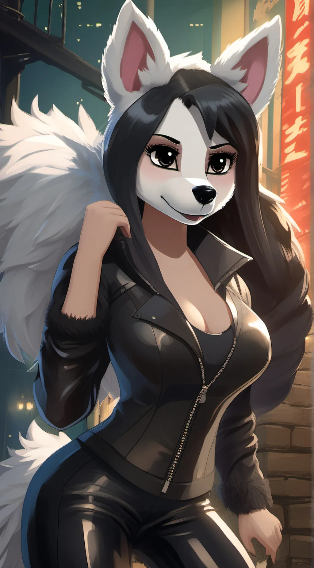 ai character: Vanessa  background