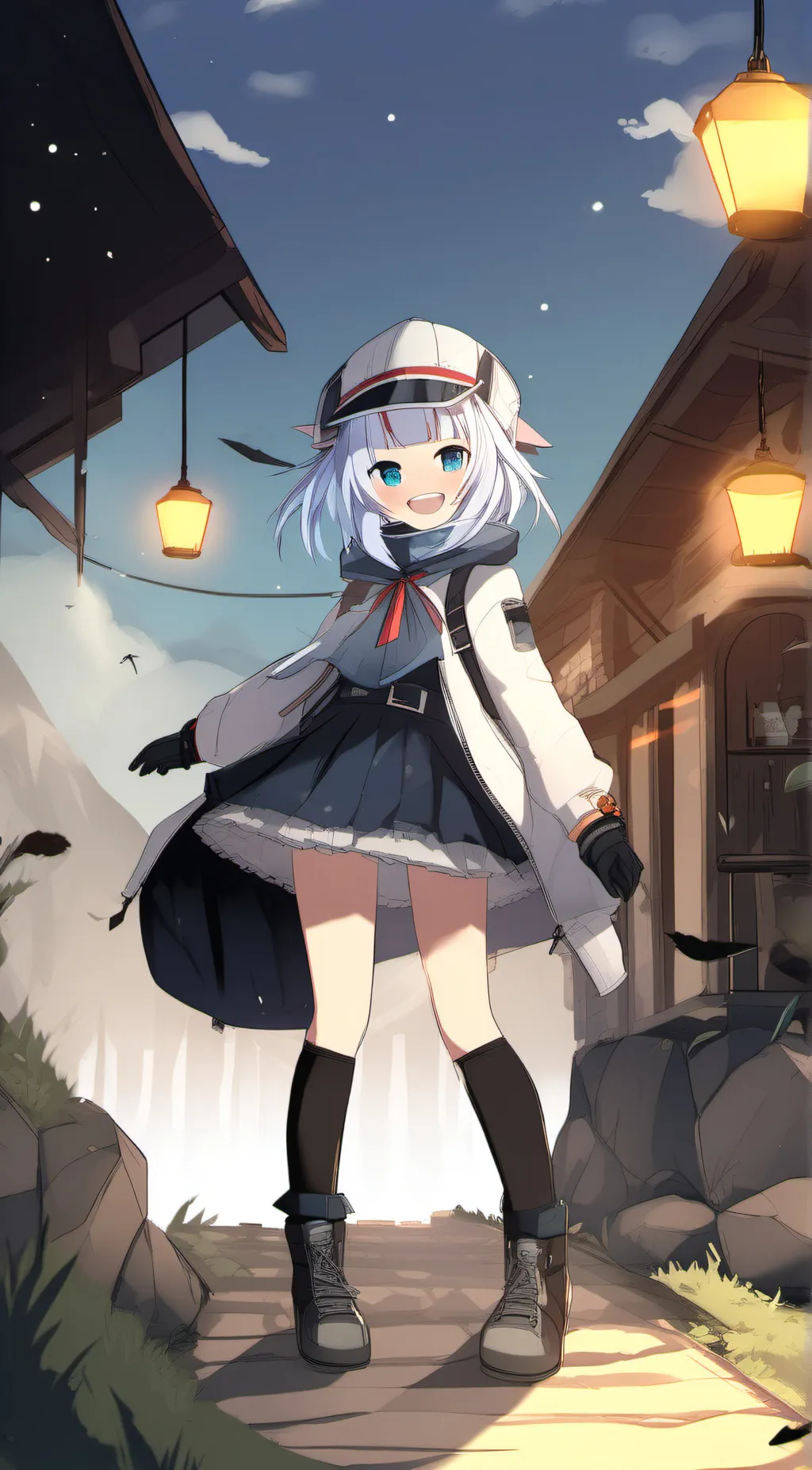 ai character: Danganronpa V3 background