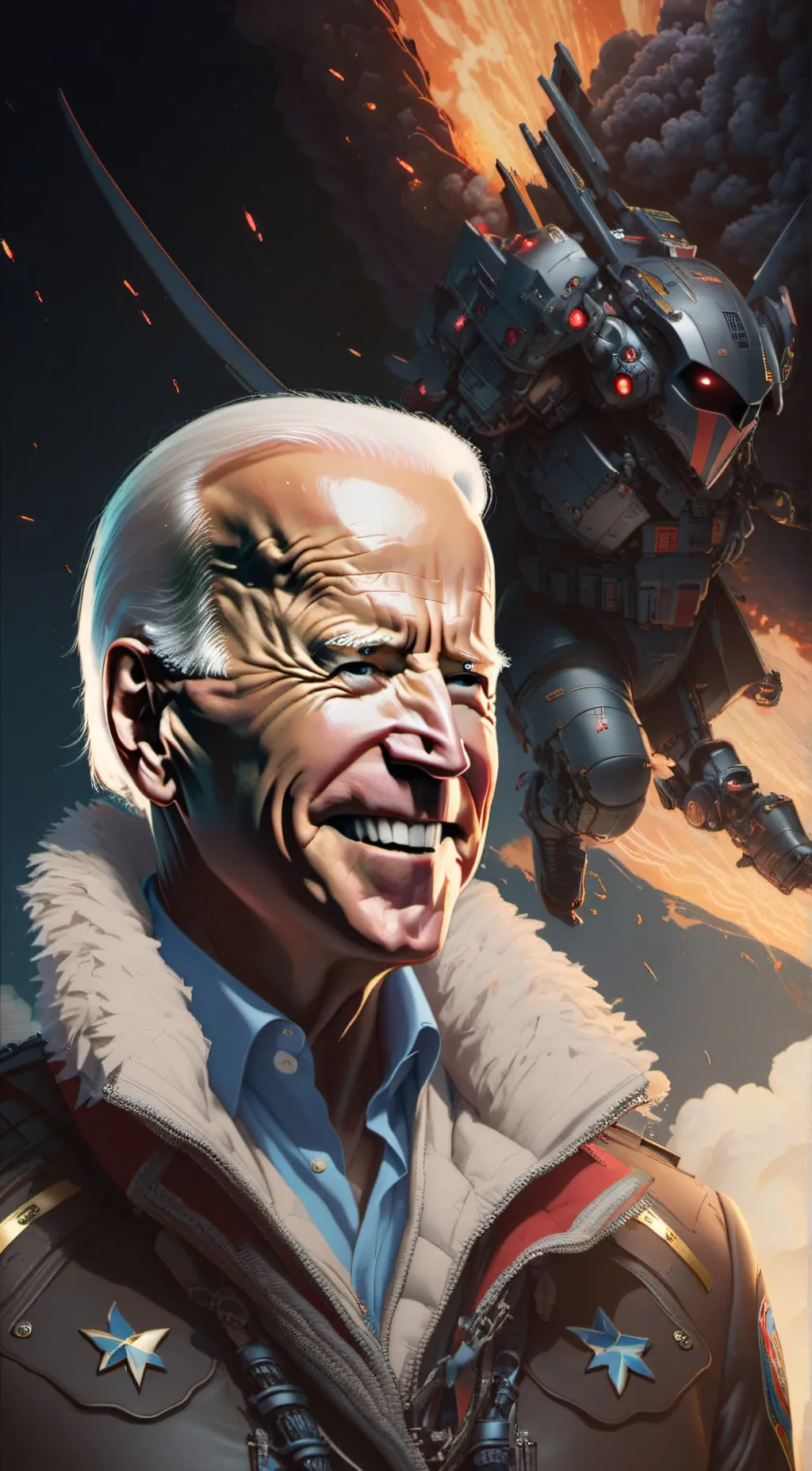 ai character: Joe Biden background