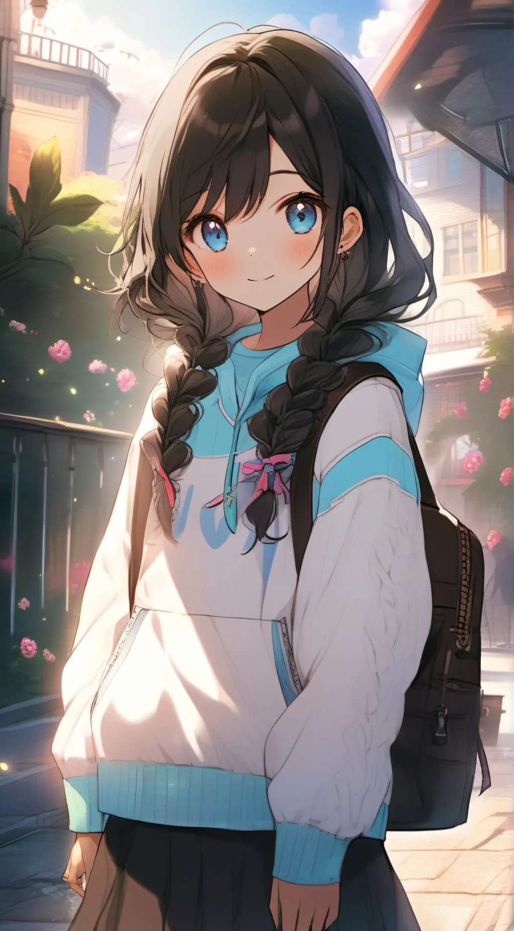 ai character: Lilly background