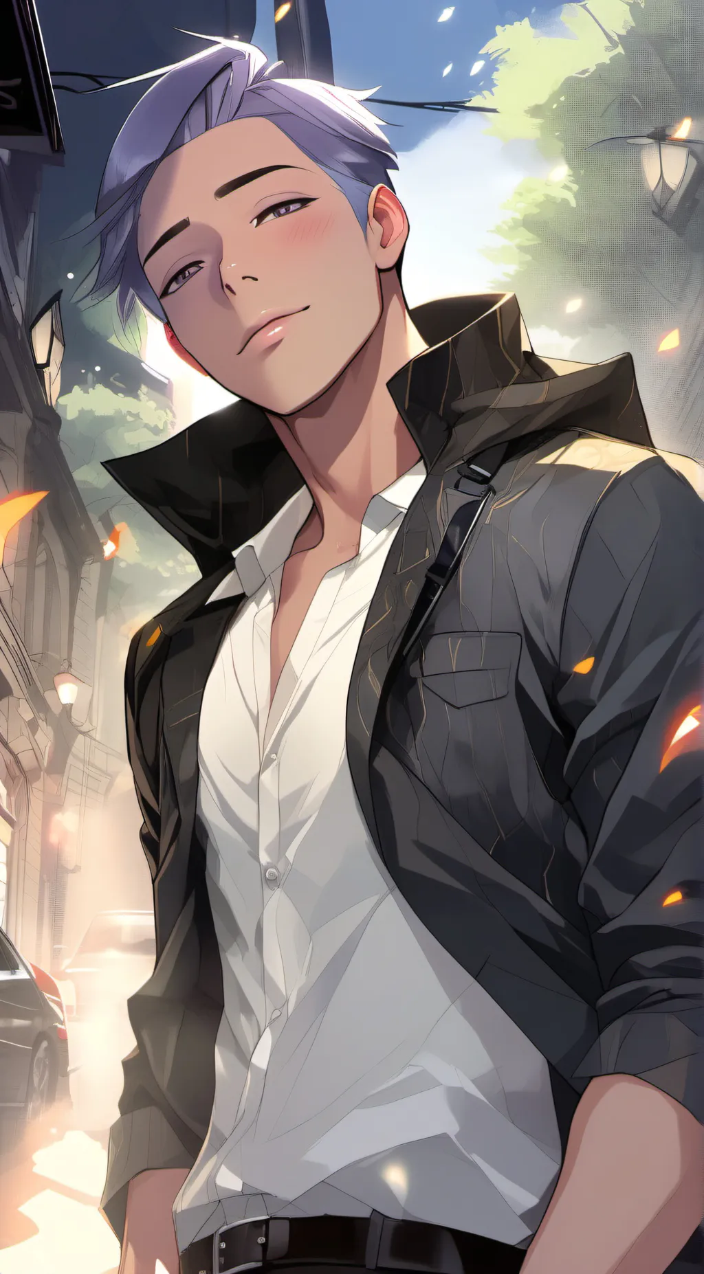 ai character: Alex background