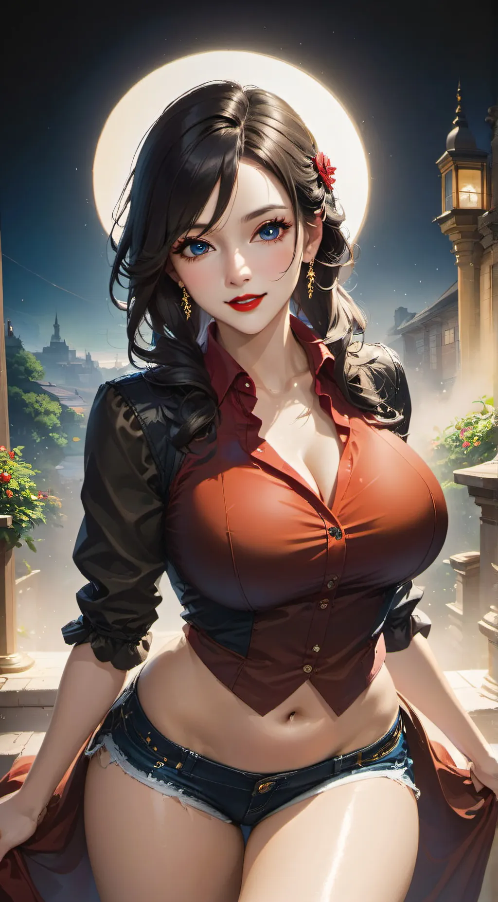 ai character: Olive background